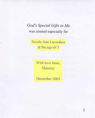 God's Gifts to Me Personalized Children's Book - Custom Name Religious Story Book for Kids Ages 3+ - Hardcover Inspirational Christian Gift