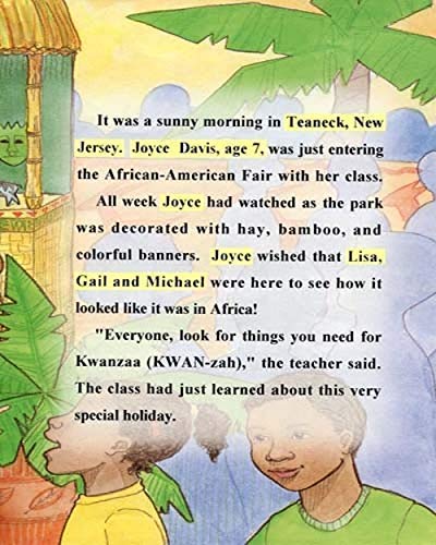 Personalized Kwanzaa Children's Book - Custom Name African American Cultural Holiday Story for Kids Ages 4-11