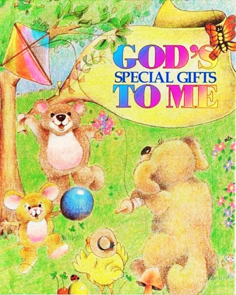 God's Gifts to Me Personalized Children's Book - Custom Name Religious Story Book for Kids Ages 3+ - Hardcover Inspirational Christian Gift