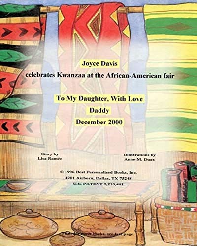 Personalized Kwanzaa Children's Book - Custom Name African American Cultural Holiday Story for Kids Ages 4-11
