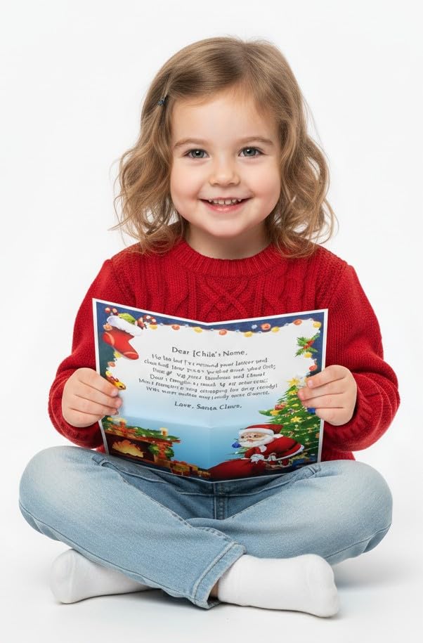 Custom Christmas Santa Letter Personalized with Child’s Name