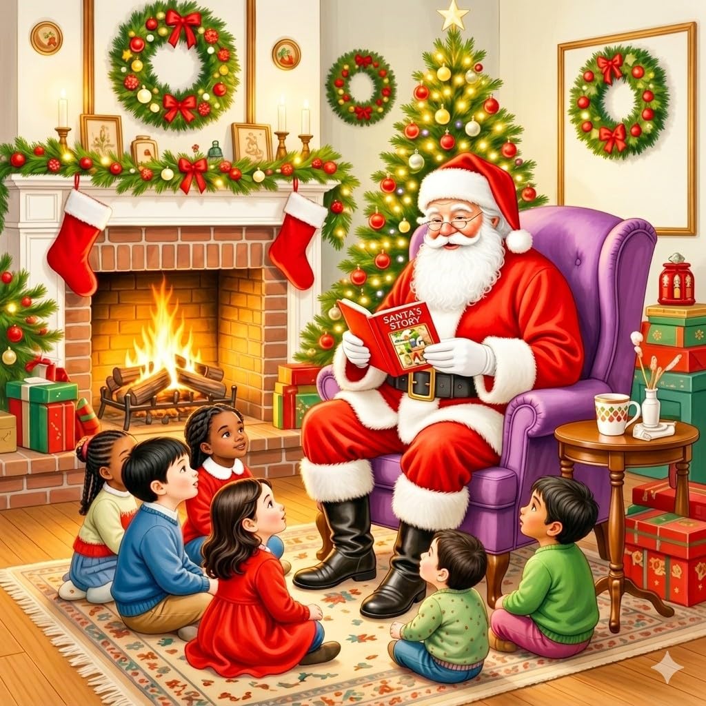 Personalized Christmas Book - Custom Name Santa Story for Kids Ages 3-8 | Hardcover Holiday Keepsake