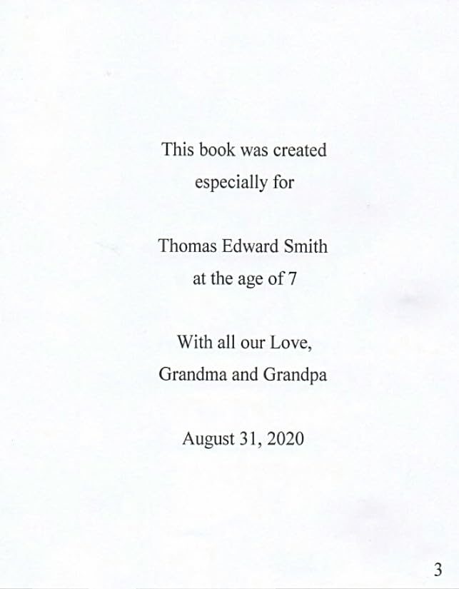 Personalized Hockey Book - Custom Name Sports Story for Kids Ages 3-8 | Hardcover