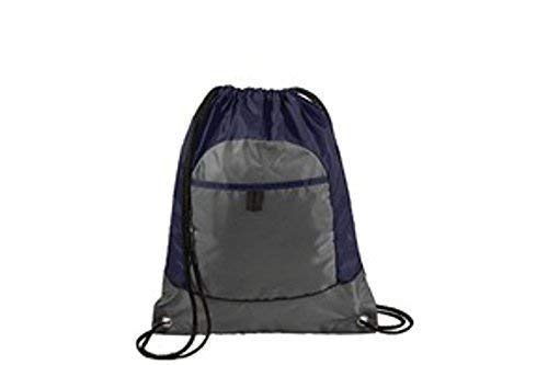 Personalized Drawstring Tote Bag with Name Embroidery and Design Choice