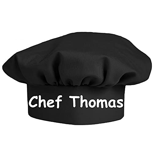 Personalized Chef Hat for Children Embroidered With Name